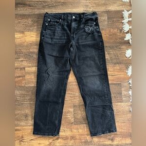 American Eagle Black High waisted Jeans